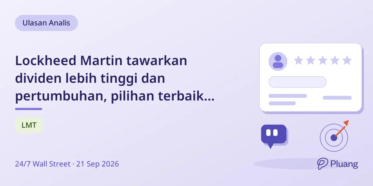 Lockheed Martin tawarkan dividen lebih tinggi dan pertumbuhan, pilihan terbaik untuk pensiunan cari pendapatan sekarang dibanding RTX.