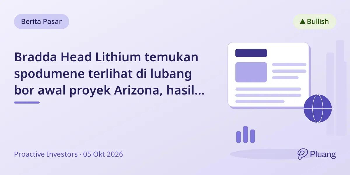 Bradda Head Lithium temukan spodumene terlihat di lubang bor awal proyek Arizona, hasil uji laboratorium menunggu.