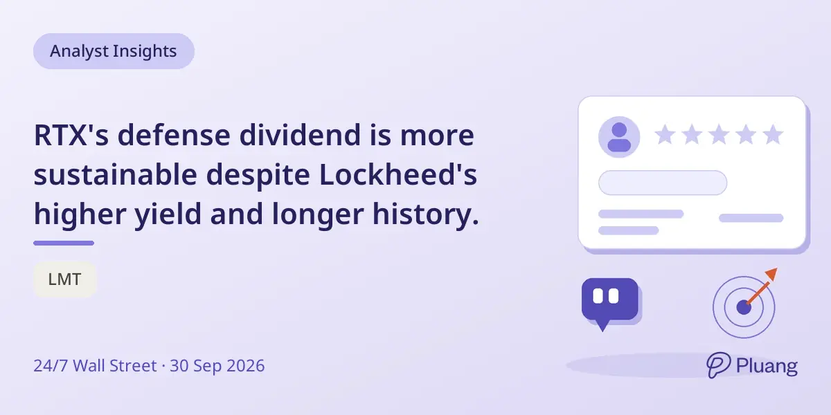 RTX's defense dividend is more sustainable despite Lockheed's higher yield and longer history.
