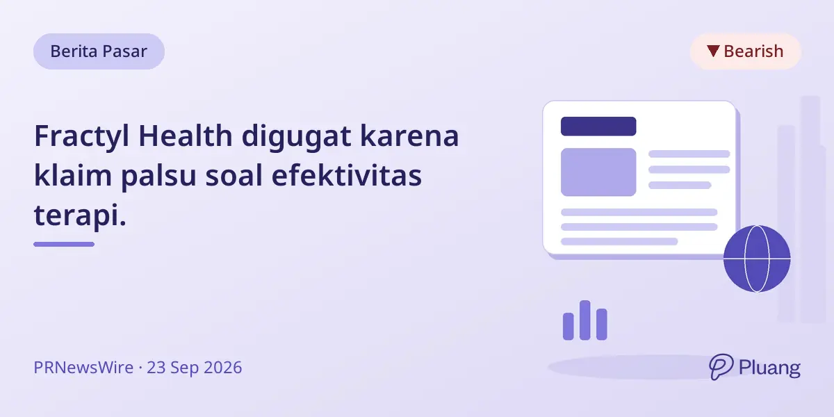 Fractyl Health digugat karena klaim palsu soal efektivitas terapi.