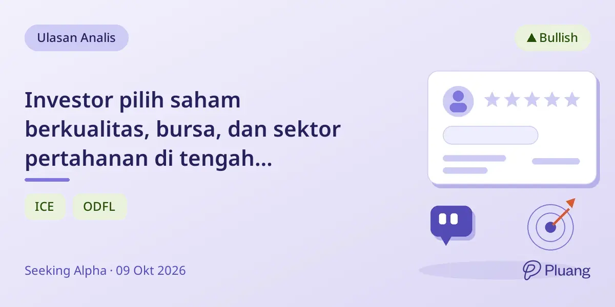 Investor pilih saham berkualitas, bursa, dan sektor pertahanan di tengah tantangan makro