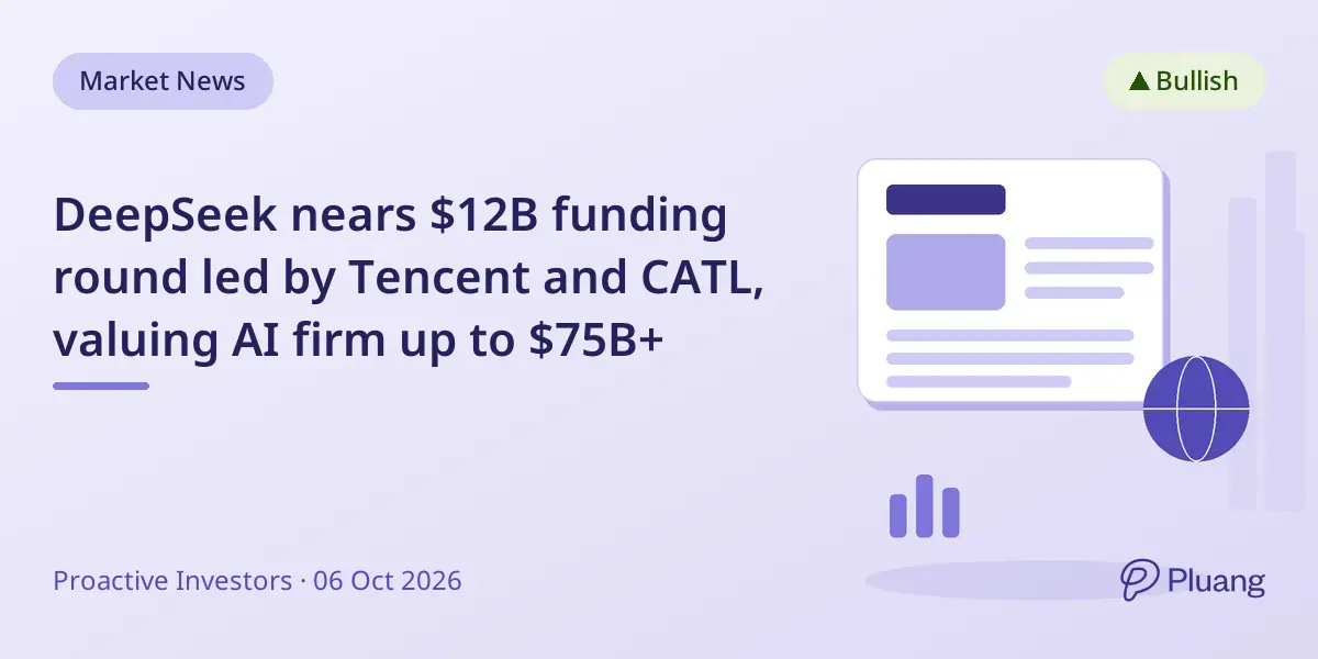 DeepSeek nears $12B funding round led by Tencent and CATL, valuing AI firm up to $75B+