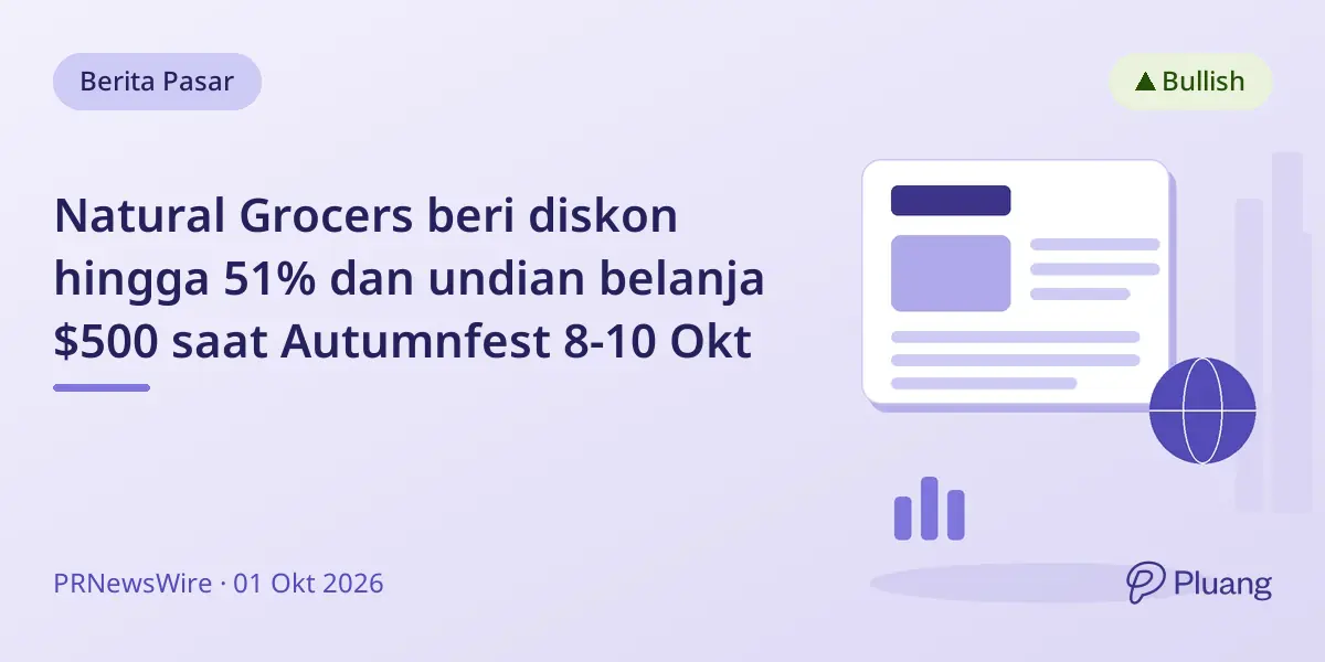 Natural Grocers beri diskon hingga 51% dan undian belanja $500 saat Autumnfest 8-10 Okt