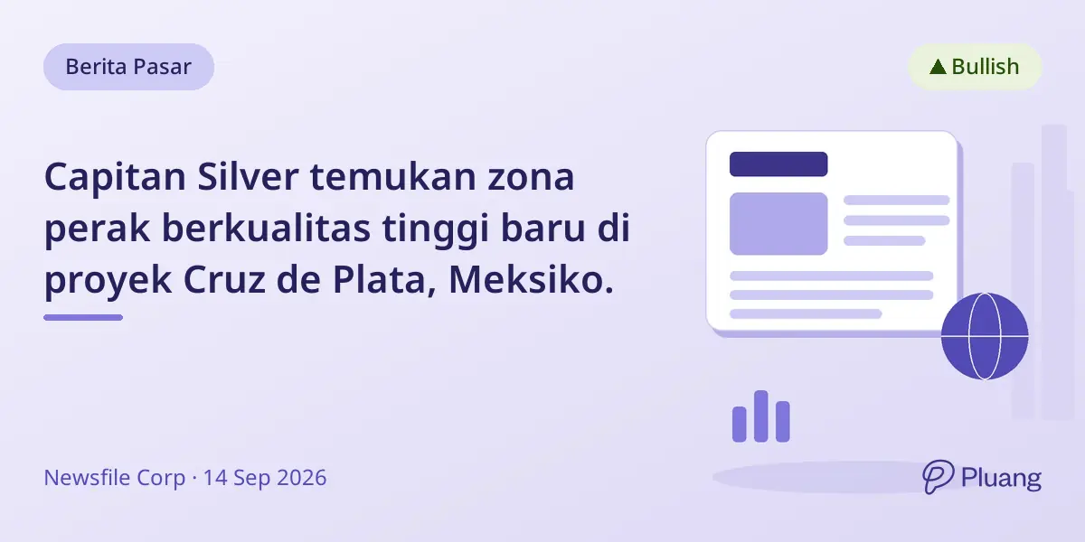 Capitan Silver temukan zona perak berkualitas tinggi baru di proyek Cruz de Plata, Meksiko.