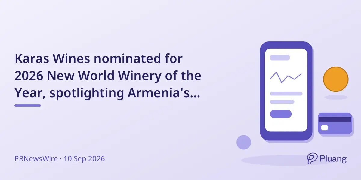 Karas Wines nominated for 2026 New World Winery of the Year, spotlighting Armenia's wine renaissance.