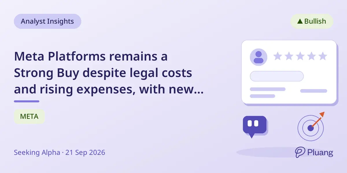 Meta Platforms remains a Strong Buy despite legal costs and rising expenses, with new revenue streams promising growth.