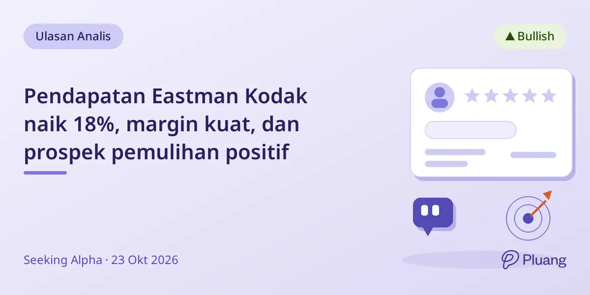 Pendapatan Eastman Kodak naik 18%, margin kuat, dan prospek pemulihan positif