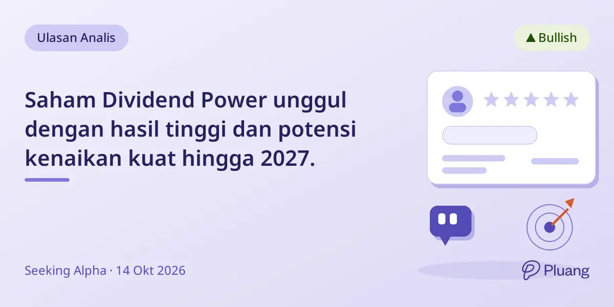 Saham Dividend Power unggul dengan hasil tinggi dan potensi kenaikan kuat hingga 2027.