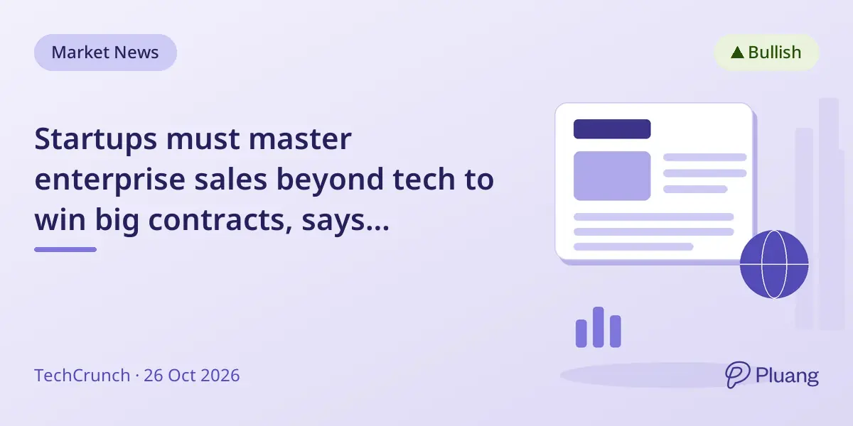 Startups must master enterprise sales beyond tech to win big contracts, says Databricks exec.