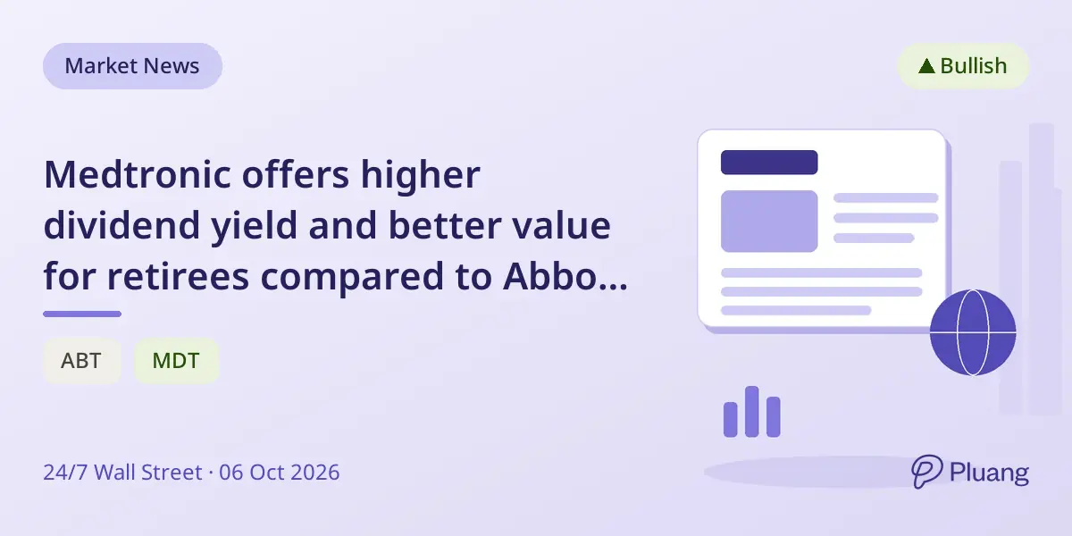 Medtronic offers higher dividend yield and better value for retirees compared to Abbott in 2026.