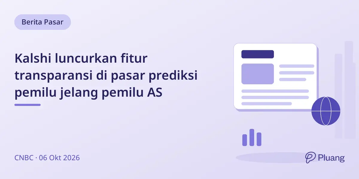 Kalshi luncurkan fitur transparansi di pasar prediksi pemilu jelang pemilu AS