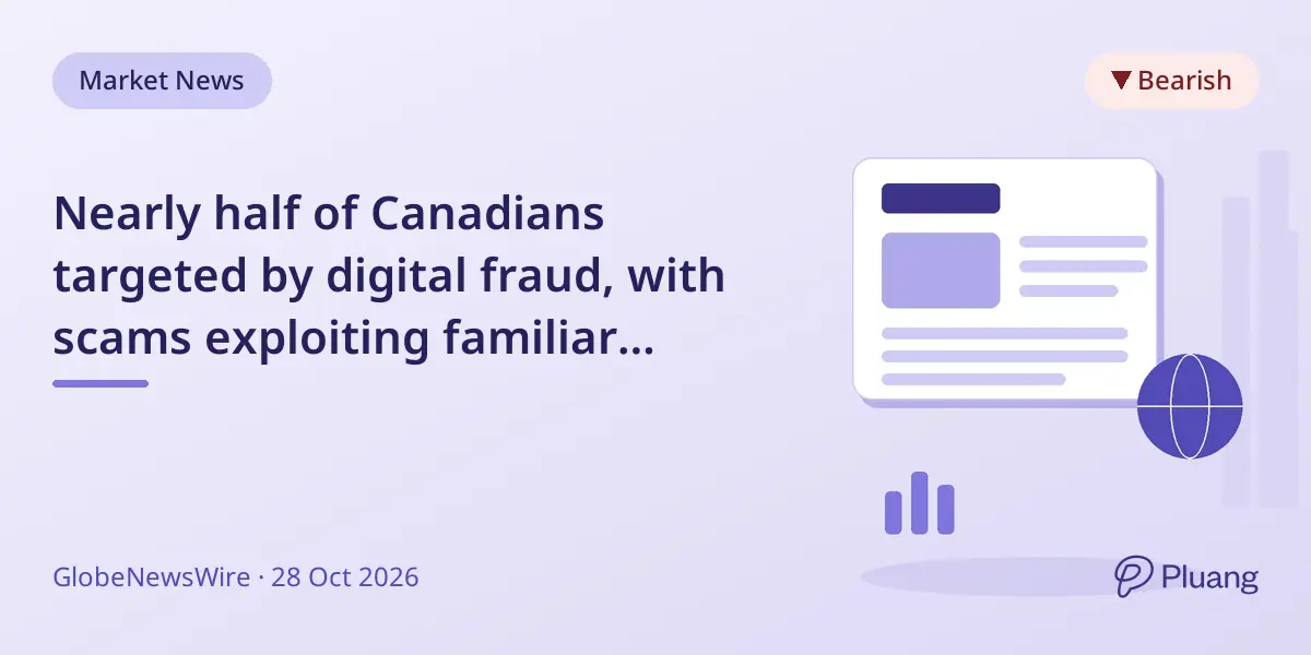 Nearly half of Canadians targeted by digital fraud, with scams exploiting familiar communications and accounts.