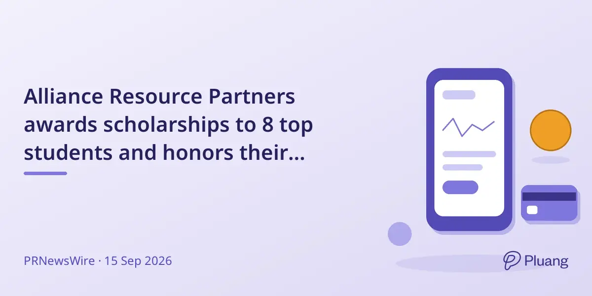 Alliance Resource Partners awards scholarships to 8 top students and honors their teachers.