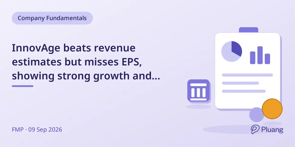 InnovAge beats revenue estimates but misses EPS, showing strong growth and operational gains.