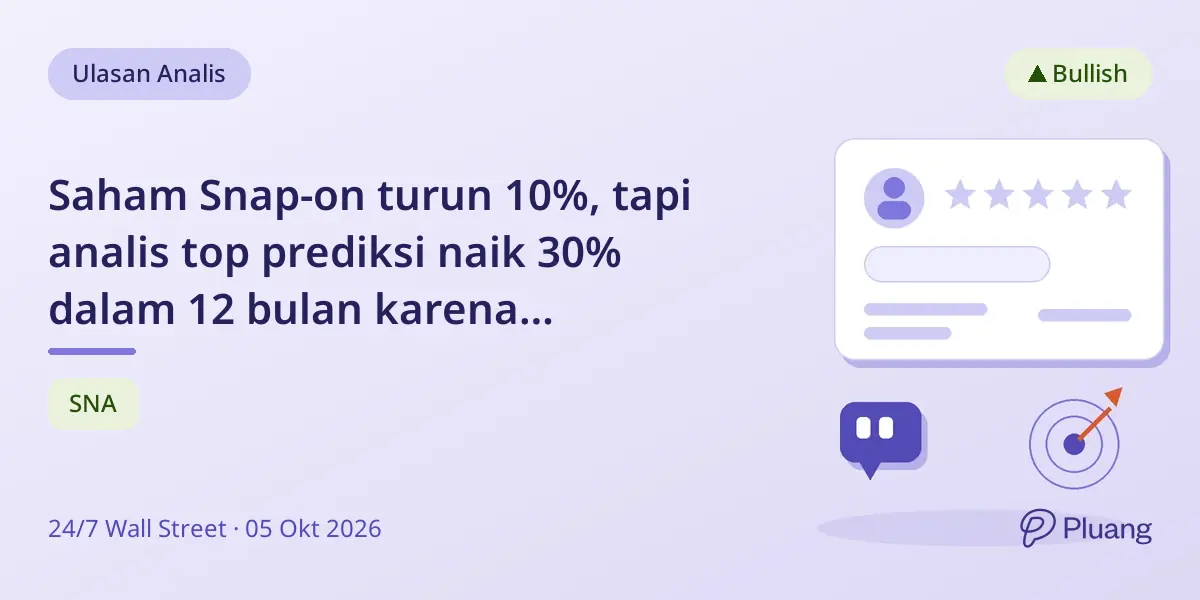 Saham Snap-on turun 10%, tapi analis top prediksi naik 30% dalam 12 bulan karena pertumbuhan bisnis yang terabaikan.