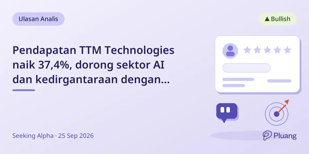 Pendapatan TTM Technologies naik 37,4%, dorong sektor AI dan kedirgantaraan dengan laba rekor.