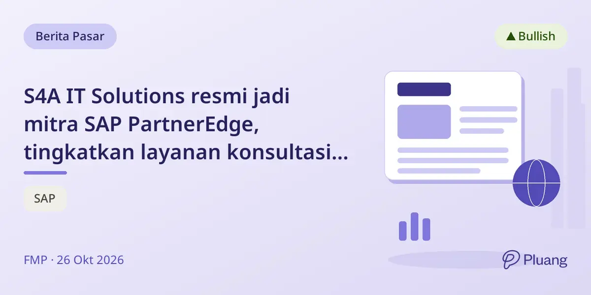 S4A IT Solutions resmi jadi mitra SAP PartnerEdge, tingkatkan layanan konsultasi SAP.