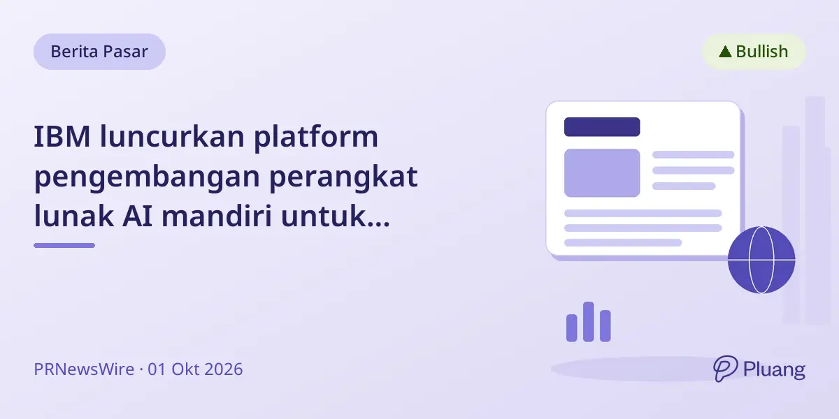 IBM luncurkan platform pengembangan perangkat lunak AI mandiri untuk penggunaan aman di tempat.
