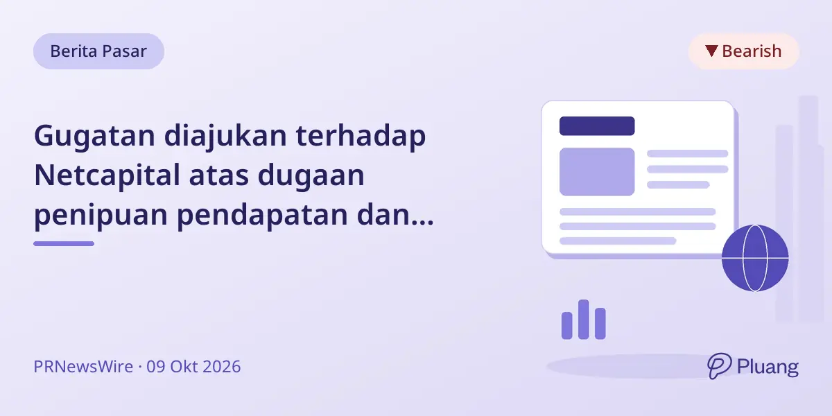 Gugatan diajukan terhadap Netcapital atas dugaan penipuan pendapatan dan transaksi terkait