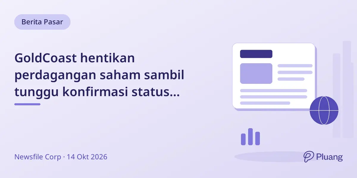 GoldCoast hentikan perdagangan saham sambil tunggu konfirmasi status lisensi di Ghana.