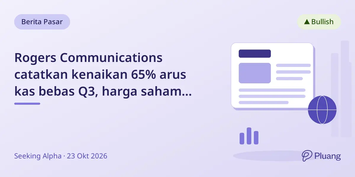 Rogers Communications catatkan kenaikan 65% arus kas bebas Q3, harga saham masih diskon meski ada tantangan.