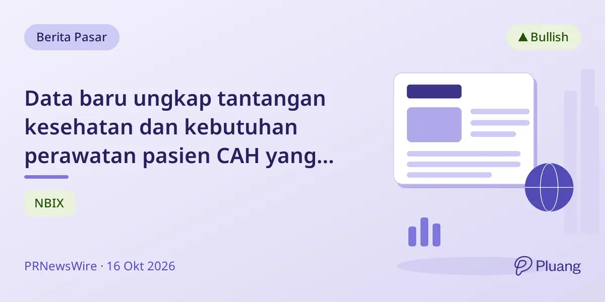 Data baru ungkap tantangan kesehatan dan kebutuhan perawatan pasien CAH yang berubah sepanjang hidup.