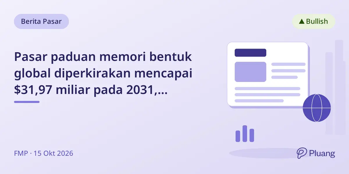 Pasar paduan memori bentuk global diperkirakan mencapai $31,97 miliar pada 2031, didorong oleh permintaan medis, EV, dan dirgantara.