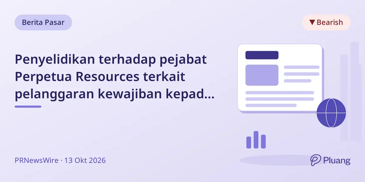 Penyelidikan terhadap pejabat Perpetua Resources terkait pelanggaran kewajiban kepada pemegang saham