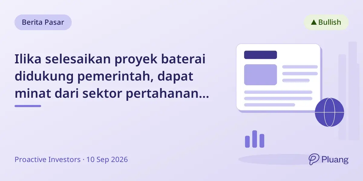 Ilika selesaikan proyek baterai didukung pemerintah, dapat minat dari sektor pertahanan dan mulai kerja sama e-bike