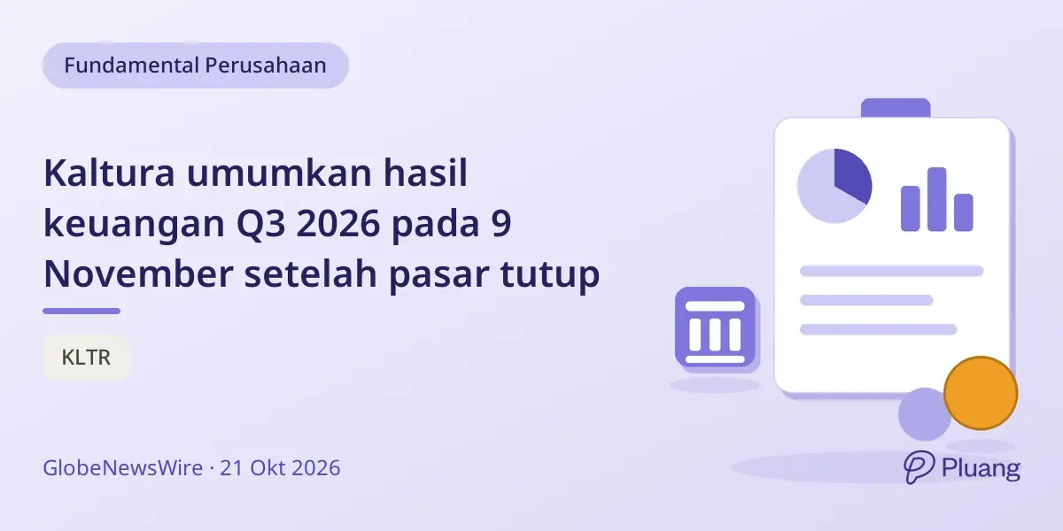 Kaltura umumkan hasil keuangan Q3 2026 pada 9 November setelah pasar tutup