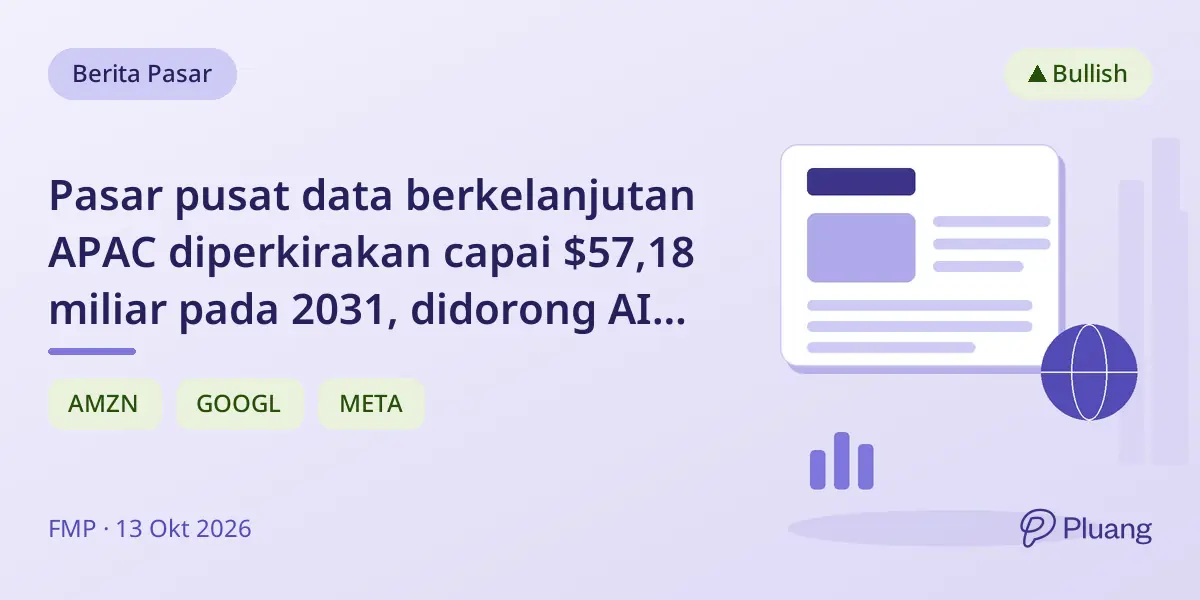 Pasar pusat data berkelanjutan APAC diperkirakan capai $57,18 miliar pada 2031, didorong AI dan energi terbarukan.