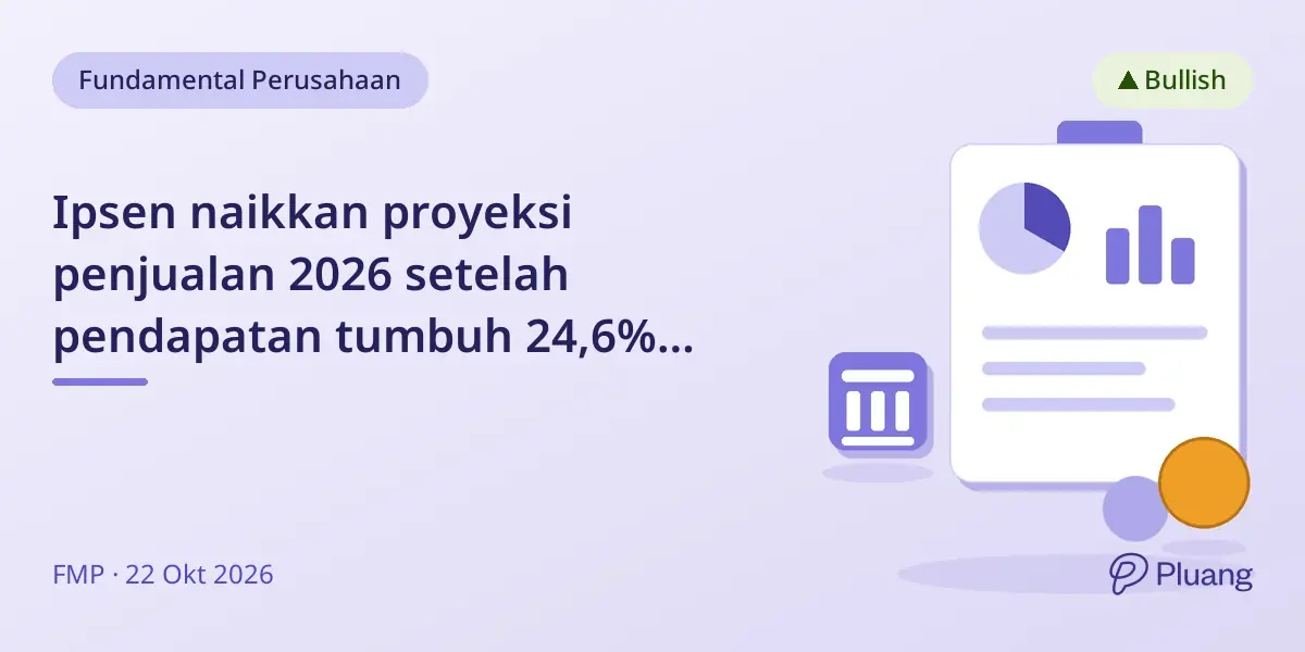 Ipsen naikkan proyeksi penjualan 2026 setelah pendapatan tumbuh 24,6% dalam 9 bulan pertama