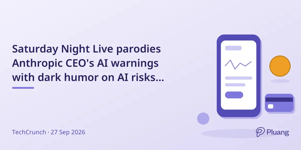 Saturday Night Live parodies Anthropic CEO's AI warnings with dark humor on AI risks and benefits