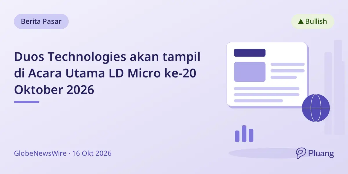 Duos Technologies akan tampil di Acara Utama LD Micro ke-20 Oktober 2026