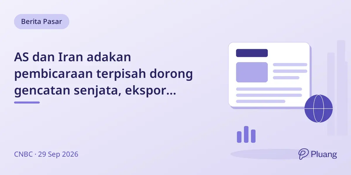 AS dan Iran adakan pembicaraan terpisah dorong gencatan senjata, ekspor minyak Timur Tengah naik.