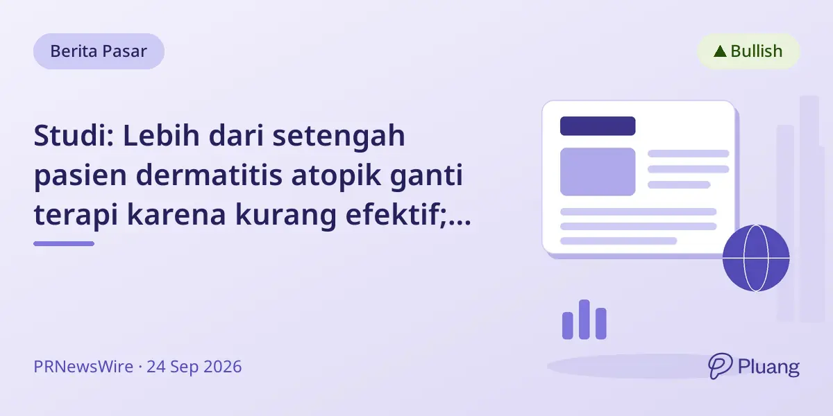 Studi: Lebih dari setengah pasien dermatitis atopik ganti terapi karena kurang efektif; minat tinggi pada tes molekuler.