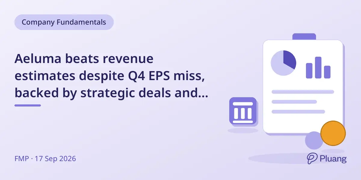 Aeluma beats revenue estimates despite Q4 EPS miss, backed by strategic deals and strong financial health.