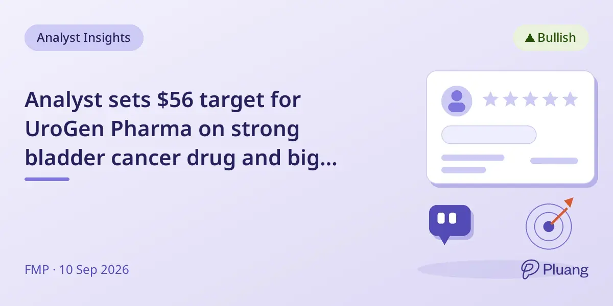 Analyst sets $56 target for UroGen Pharma on strong bladder cancer drug and big institutional buys
