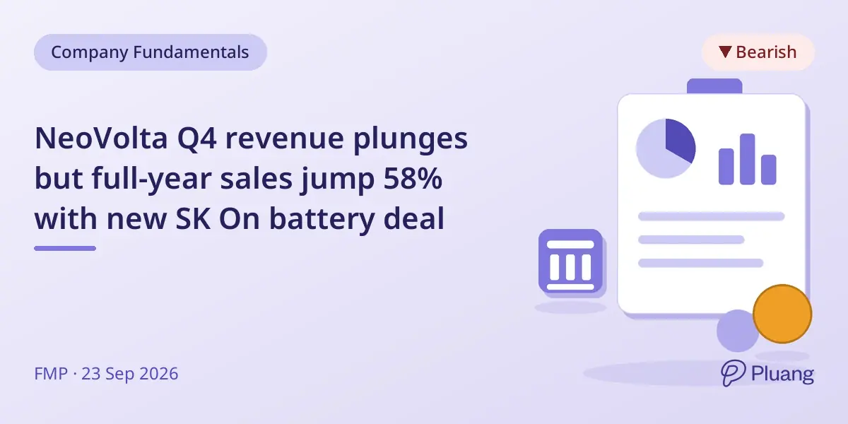 NeoVolta Q4 revenue plunges but full-year sales jump 58% with new SK On battery deal