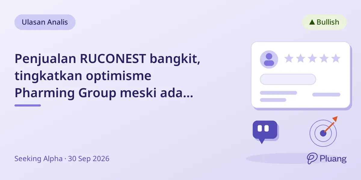 Penjualan RUCONEST bangkit, tingkatkan optimisme Pharming Group meski ada tantangan persaingan