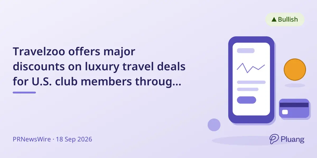Travelzoo offers major discounts on luxury travel deals for U.S. club members through June 2027