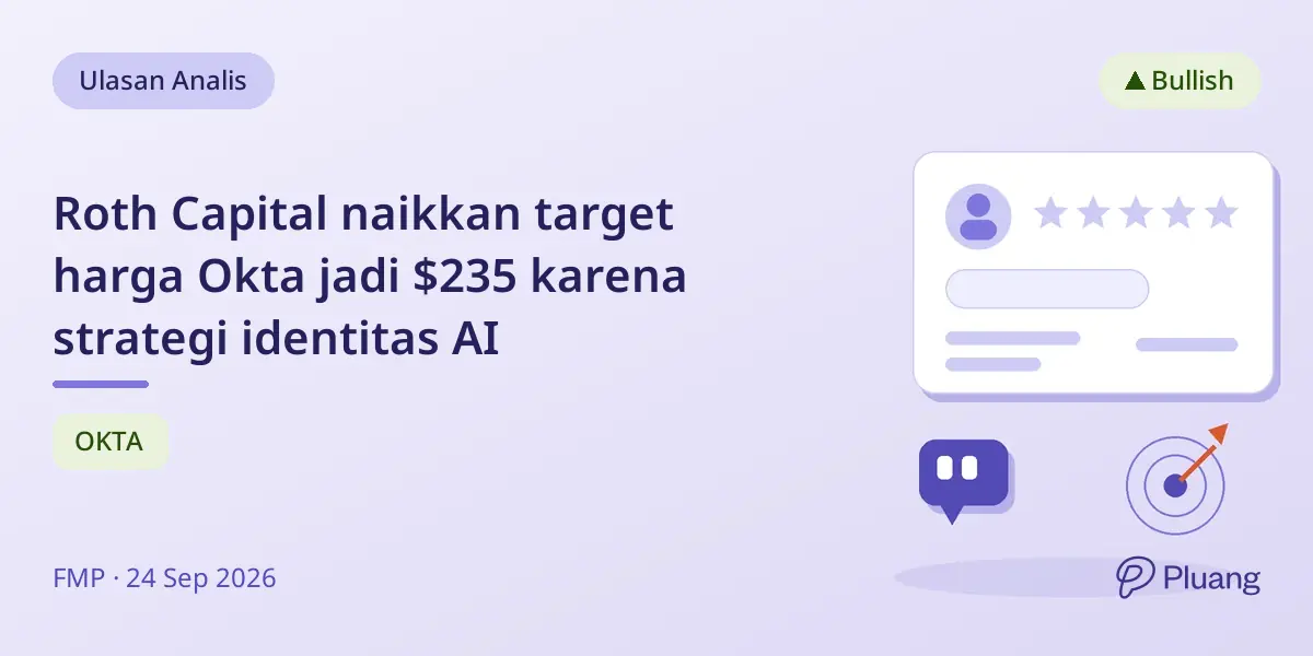 Roth Capital naikkan target harga Okta jadi $235 karena strategi identitas AI