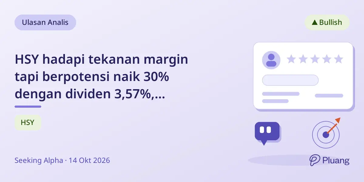 HSY hadapi tekanan margin tapi berpotensi naik 30% dengan dividen 3,57%, direkomendasikan Beli.