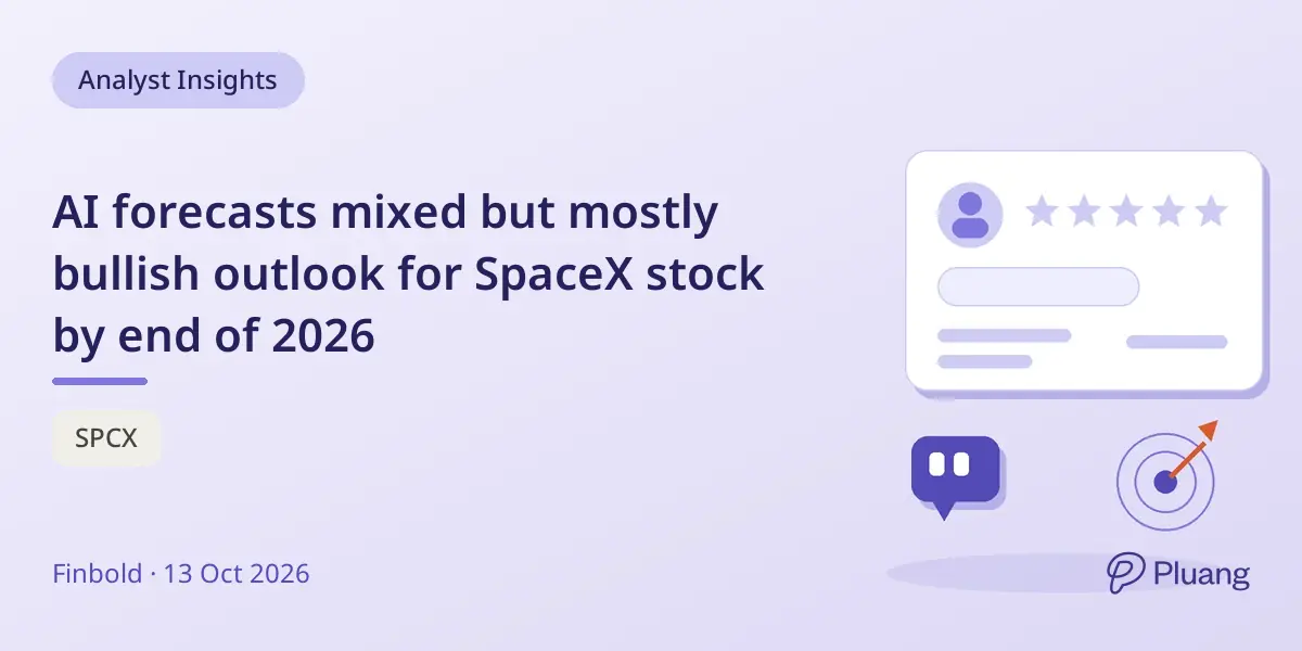 AI forecasts mixed but mostly bullish outlook for SpaceX stock by end of 2026