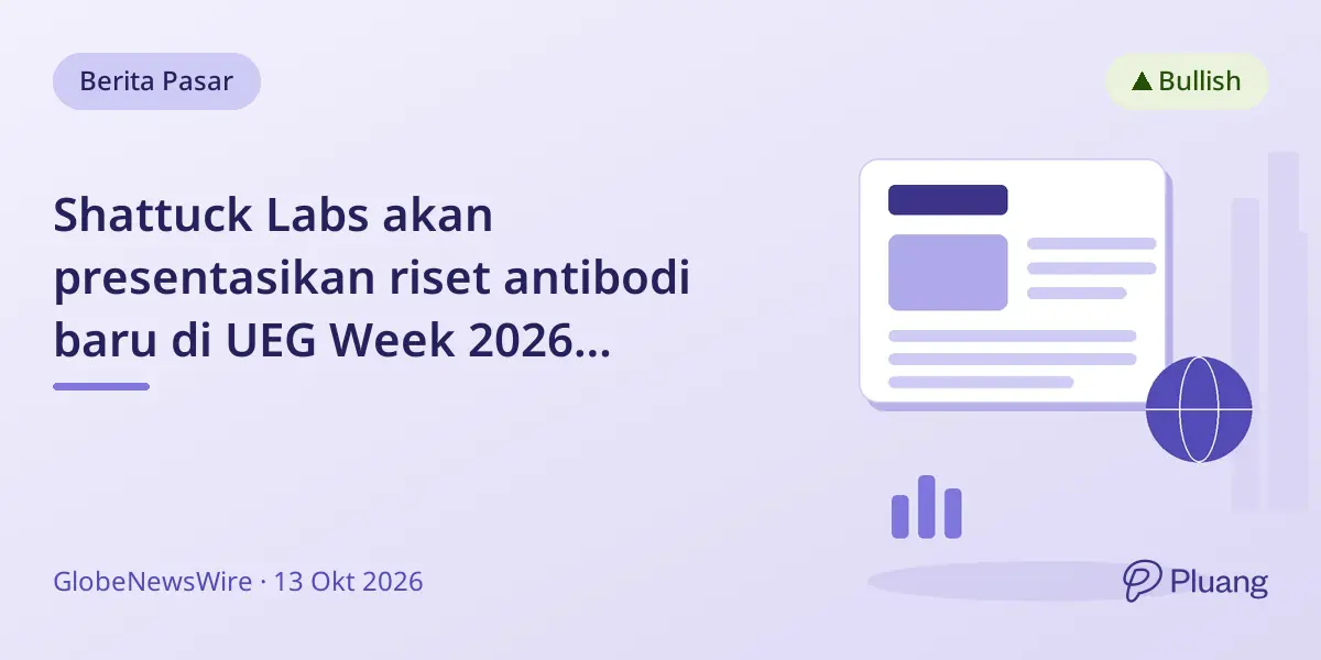 Shattuck Labs akan presentasikan riset antibodi baru di UEG Week 2026 Barcelona