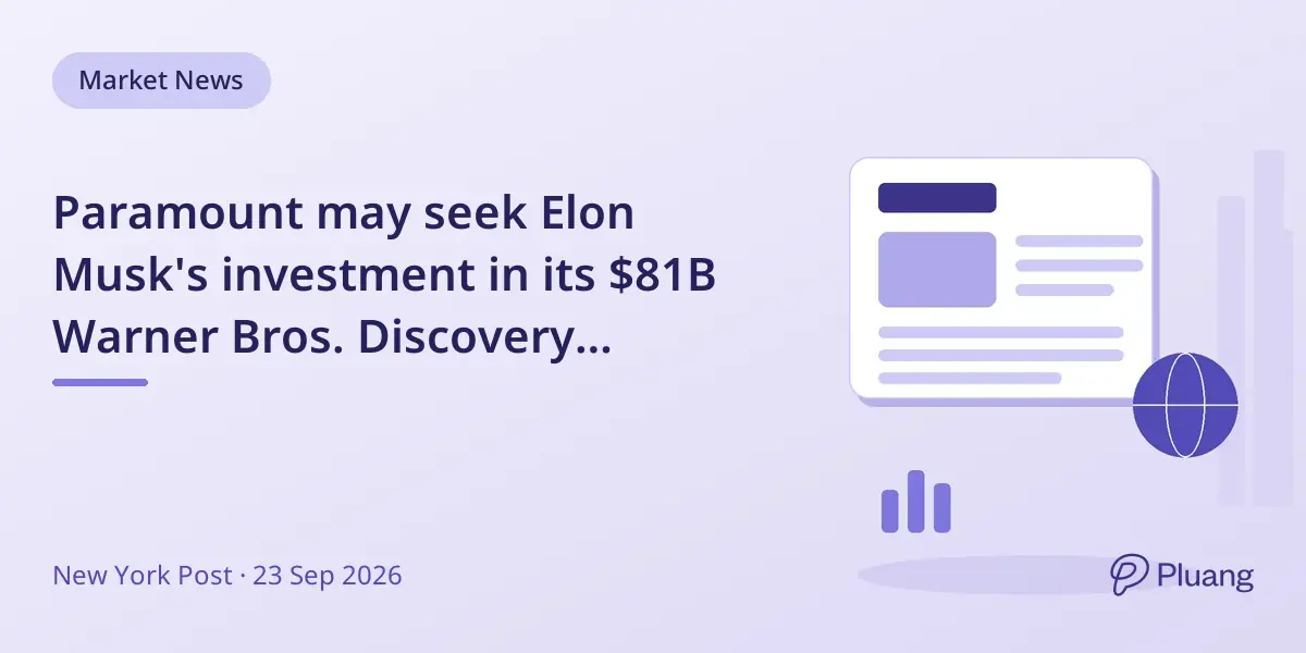 Paramount may seek Elon Musk's investment in its $81B Warner Bros. Discovery takeover, stirring CNN staff concerns.