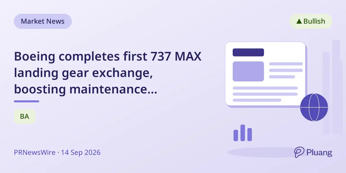 Boeing completes first 737 MAX landing gear exchange, boosting maintenance efficiency for airlines.
