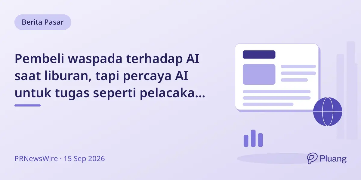 Pembeli waspada terhadap AI saat liburan, tapi percaya AI untuk tugas seperti pelacakan pesanan