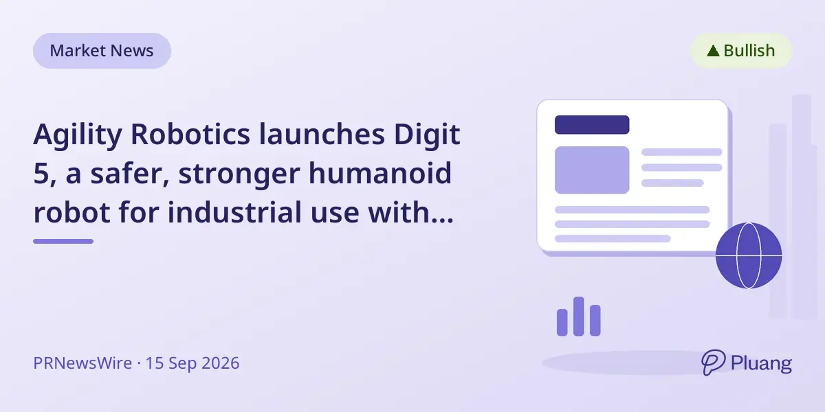 Agility Robotics launches Digit 5, a safer, stronger humanoid robot for industrial use with $300M in orders.