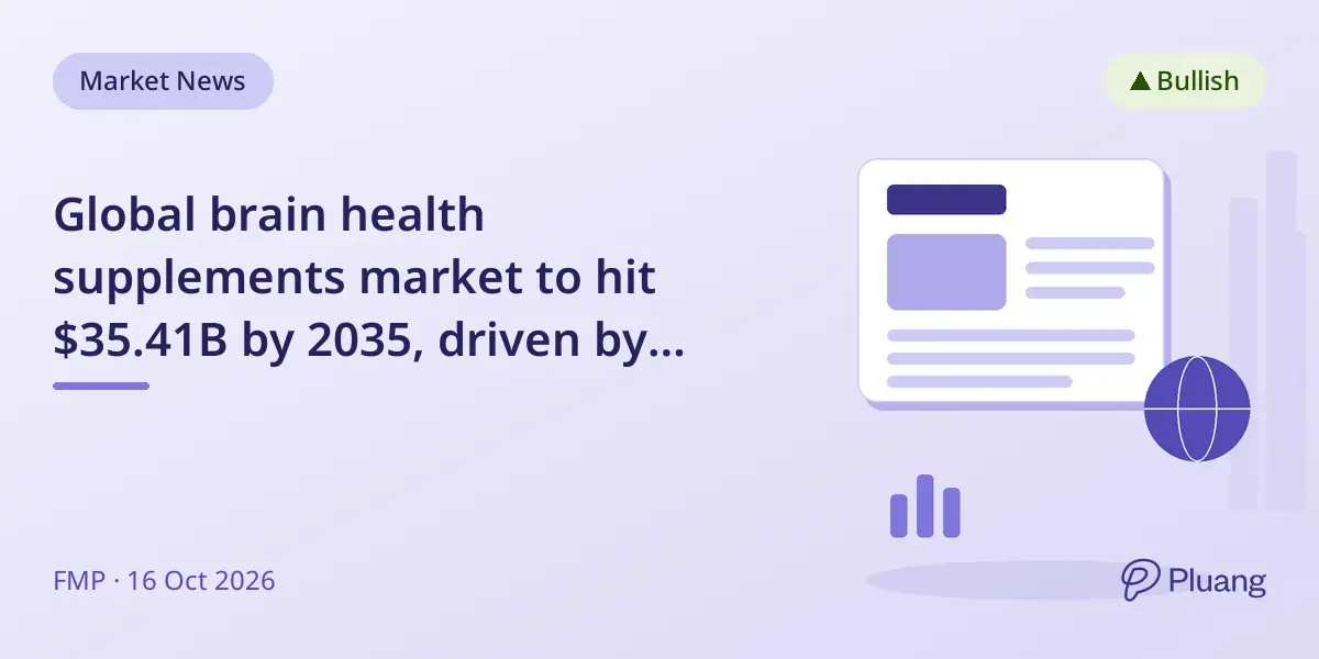 Global brain health supplements market to hit $35.41B by 2035, driven by natural products and e-commerce growth.